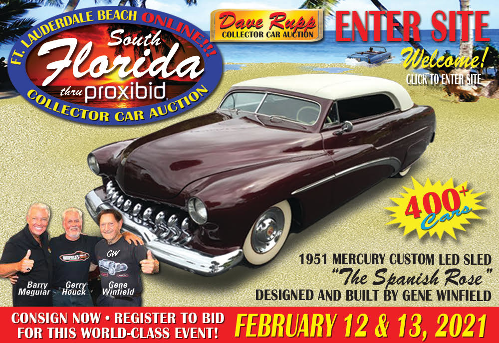 Ft. Lauderdale Beach Collector Car Auction Welcomes You!